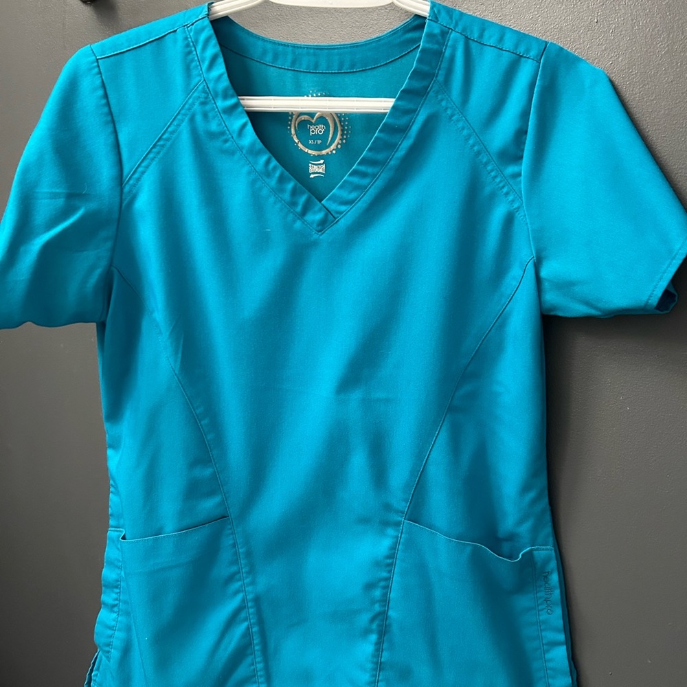 Blue HealthPro Scrub Top XS